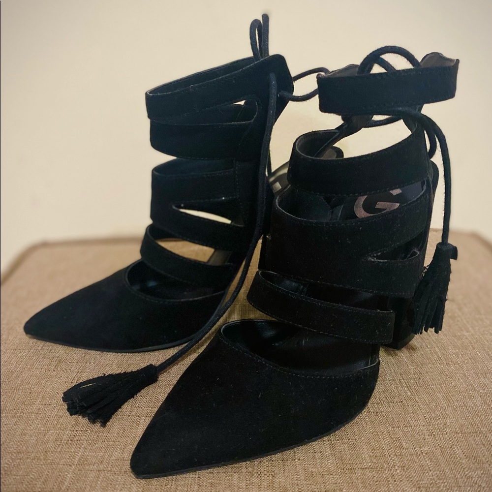 Guess G By Guess - Galway Fabric Pointed Toe Pumps